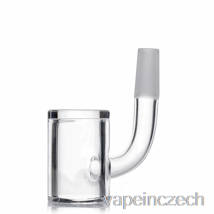 Mj Arsenal 10mm Prémiový Quartz Velký Kbelík Banger Stříbrný - Half Weld Vape Bez Nikotinu
